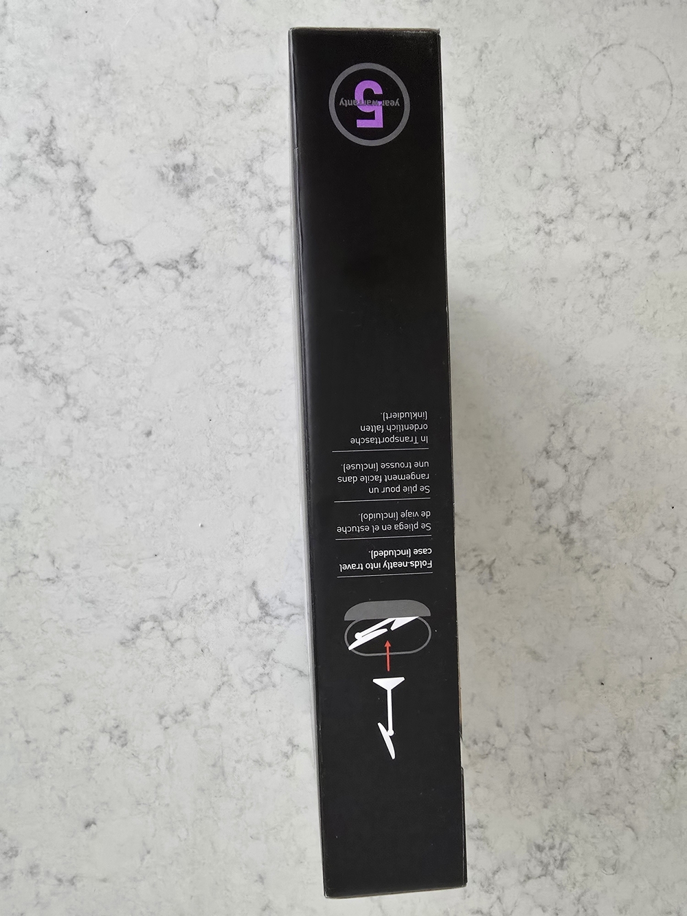 NIB Simplehuman 5" Sensor Travel Makeup Mirror 10x LED Lighted - Picture 5 of 5